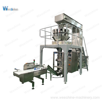 Automatic Vertical Bag Packing Machine For 100g Soft Jelly Cotton Candy